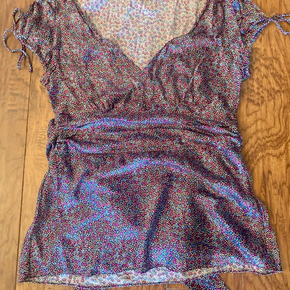 Express Design Studio Floral Blouse